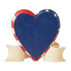 Enesco Jim Shore America The Beautiful Mini Heart Figurine, 3.3" -Hallmark popular shop Jim Shore America the Beautiful Mini Heart Figurine 6010559 02