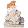 Enesco Jim Shore Disney Ariel, Scuttle And Max White Woodland Figurine, 7.75" 1 Enesco Jim Shore Disney Ariel, Scuttle And Max White Woodland Figurine, 7.75" -Hallmark popular shop Jim Shore Ariel Scuttle and Max White Woodland Figurine 6008066 01