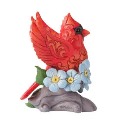 Enesco Jim Shore Caring Cardinal Forget-Me-Not Figurine, 4.8" 6 Enesco Jim Shore Caring Cardinal Forget-Me-Not Figurine, 4.8" -Hallmark popular shop Jim Shore Caring Cardinal ForgetMeNot Figurine 6009698 02