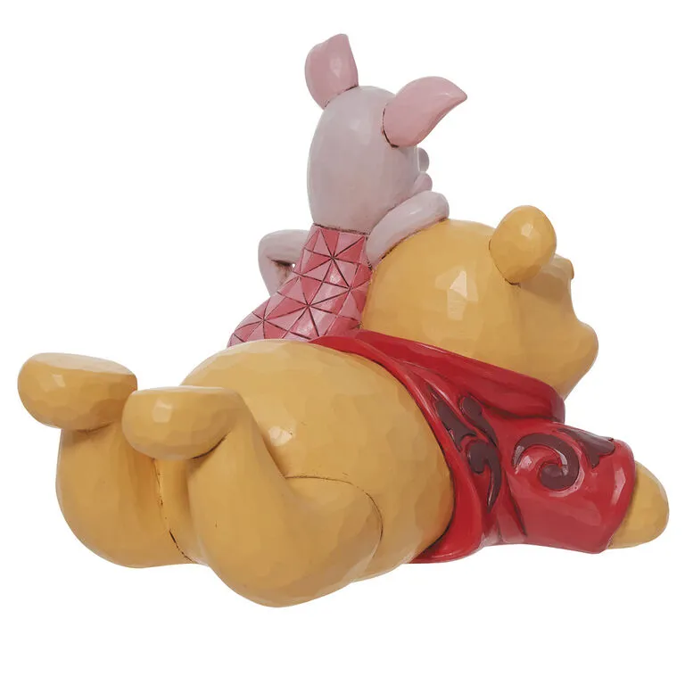 Enesco Jim Shore Disney Winnie The Pooh And Piglet Figurine, 5.25" 4 Enesco Jim Shore Disney Winnie The Pooh And Piglet Figurine, 5.25" - Image 2