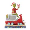 Enesco Jim Shore Grinch On Train Figurine, 8" 2 Enesco Jim Shore Grinch On Train Figurine, 8" -Hallmark popular shop Jim Shore Grinch on Train Figurine 6010776 01