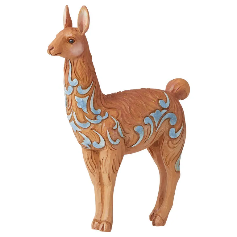 Enesco Jim Shore Llama Mini Figurine, 4" 3 Enesco Jim Shore Llama Mini Figurine, 4"