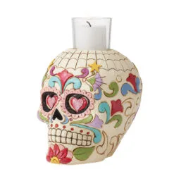 Enesco Jim Shore Day Of The Dead Skull Votive Candle Holder 6 Enesco Jim Shore Day Of The Dead Skull Votive Candle Holder -Hallmark popular shop Jim Shore Mexican Sugar Skull Candle Holder 6012756 02