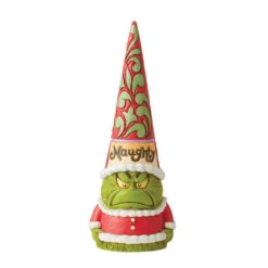 Enesco Jim Shore Dr. Seuss Naughty/Nice Grinch Gnome Figurine, 8.19" -Hallmark popular shop Jim Shore NaughtyNice Grinch Gnome Figurine 6012704 02