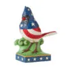 Enesco Jim Shore Patriotic Cardinal Figurine, 5" -Hallmark popular shop Jim Shore Patriotic Cardinal Figurine 6010560 01