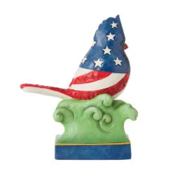 Enesco Jim Shore Patriotic Cardinal Figurine, 5" 5 Enesco Jim Shore Patriotic Cardinal Figurine, 5" -Hallmark popular shop Jim Shore Patriotic Cardinal Figurine 6010560 02