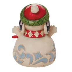 Enesco Jim Shore Peanuts Mini Snoopy Snowman Figurine, 3.5" -Hallmark popular shop Jim Shore Peanuts Mini Snoopy Snowman Figurine 6010326 02