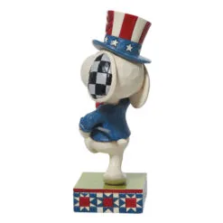 Enesco Jim Shore Peanuts Patriotic Snoopy Marching Figurine, 5.25" -Hallmark popular shop Jim Shore Peanuts Patriotic Snoopy Marching Figurine 6011949 02