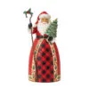 Enesco Jim Shore Highland Glen Santa With Tree And Staff Figurine, 9.25" 1 Enesco Jim Shore Highland Glen Santa With Tree And Staff Figurine, 9.25" -Hallmark popular shop Jim Shore Santa Carrying Christmas Tree Figurine 6012864 01