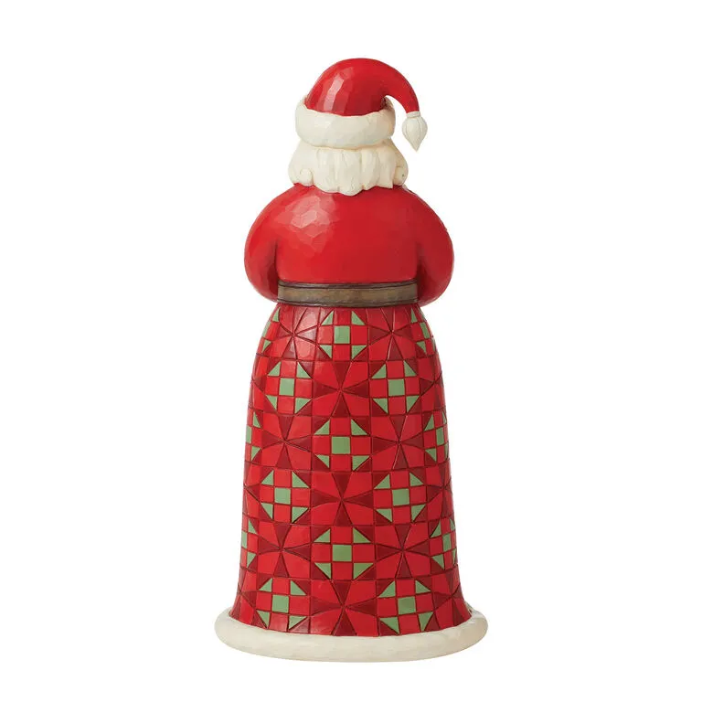 Enesco Jim Shore Santa With Christmas Tree Figurine, 10" 4 Enesco Jim Shore Santa With Christmas Tree Figurine, 10" - Image 2