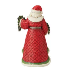 Enesco Jim Shore Santa With Poinsettia Garland Figurine, 12.2" -Hallmark popular shop Jim Shore Santa Claus Poinsettia Garland Figurine 6012898 02