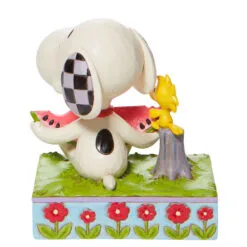 Enesco Jim Shore Peanuts Snoopy & Woodstock Sharing Watermelon Figurine, 4.625" 5 Enesco Jim Shore Peanuts Snoopy & Woodstock Sharing Watermelon Figurine, 4.625" -Hallmark popular shop Jim Shore Snoopy Woodstock Watermelon Figurine 6010113 02