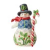 Enesco Jim Shore Snowman With Candy Cane Figurine, 8.7" -Hallmark popular shop Jim Shore Snowman With Candy Cane Figurine 6013686 01