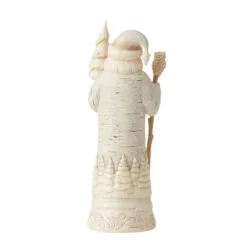 Enesco Jim Shore White Woodland Birch Bark Santa Figurine, 7.75" 5 Enesco Jim Shore White Woodland Birch Bark Santa Figurine, 7.75" -Hallmark popular shop Jim Shore White Woodland Birch Bark Santa Figurine 6012677 02