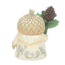 Enesco Jim Shore White Woodland Gnome With Acorn Hat Figurine, 4.65" 5 Enesco Jim Shore White Woodland Gnome With Acorn Hat Figurine, 4.65" -Hallmark popular shop Jim Shore Woodland Gnome With Acorn Hat Figurine 6012680 02