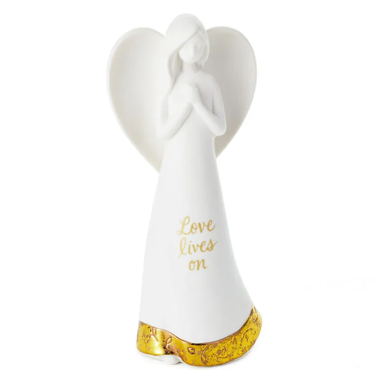 Hallmark Love Lives On Angel Figurine, 8.5" 3 Hallmark Love Lives On Angel Figurine, 8.5"