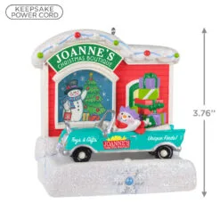 Hallmark Happy Holiday Parade Collection Joanne's Christmas Boutique Musical Ornament With Light -Hallmark popular shop Joannes Christmas Boutique Shop Keepsake Ornament 3499QGO2517 03