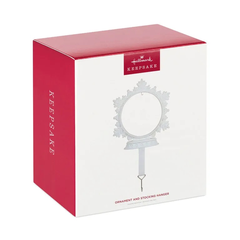 Hallmark Snowflake Ornament And Stocking Hanger 6 Hallmark Snowflake Ornament And Stocking Hanger - Image 4