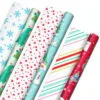 Hallmark Winter Friends 3-Pack Reversible Kids Christmas Wrapping Paper Assortment, 120 Sq. Ft. -Hallmark popular shop Kids Reversible Christmas Gift Wrap Assortment 5JXW1073 01