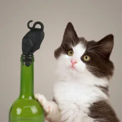 Fred Stop Kitty Wine Bottle Stopper 6 Fred Stop Kitty Wine Bottle Stopper -Hallmark popular shop Kitten Wine Bottle Stopper 5141914 02