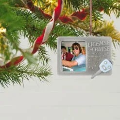 Hallmark License To Cruise 2023 Metal Photo Frame Ornament -Hallmark popular shop License to Cruise Picture Frame Keepsake Ornament 1599QHX3019 02