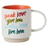 Hallmark Live Love Mug, 16 Oz. -Hallmark popular shop Live Love Ceramic Mug 1MUG3550 01