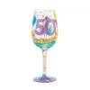 Lolita Happy 50th Birthday Handpainted Wine Glass, 15 Oz. 1 Lolita Happy 50th Birthday Handpainted Wine Glass, 15 Oz. -Hallmark popular shop Lolita 50th Birthday Wine Glass 6010652 01
