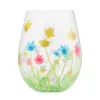 Lolita Field Of Dreams Handpainted Stemless Wine Glass, 20 Oz. 2 Lolita Field Of Dreams Handpainted Stemless Wine Glass, 20 Oz. -Hallmark popular shop Lolita Field of Dreams Stemless Floral Wine Glass 6010896 01