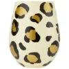 Enesco Lolita Leopard Handpainted Stemless Wine Glass, 20 Oz. -Hallmark popular shop Lolita Leopard Handpainted Stemless Wine Glass 6008466 01