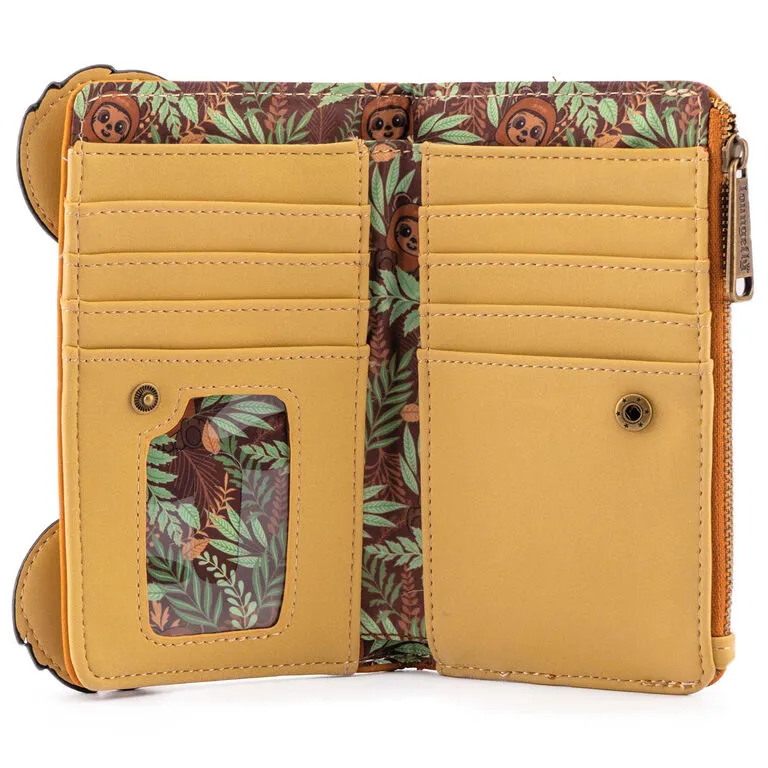 Loungefly Star Wars Wicket Cosplay Flap Wallet 5 Loungefly Star Wars Wicket Cosplay Flap Wallet - Image 3