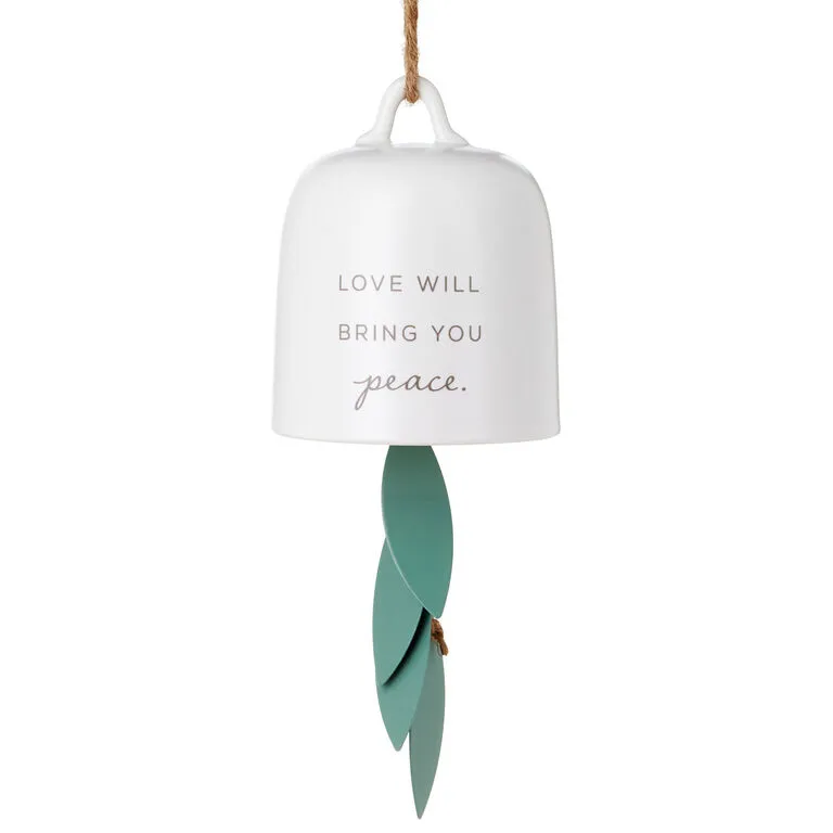 Hallmark Love Will Bring You Peace Ceramic Wind Chime 3 Hallmark Love Will Bring You Peace Ceramic Wind Chime