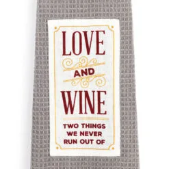 Demdaco Love And Wine Kitchen Towel Boa 5 Demdaco Love And Wine Kitchen Towel Boa -Hallmark popular shop Love and Wine Wearable Kitchen Towel 1004180660 02