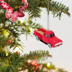 Hallmark Mini Lil' American Trucks 1954 Mercury M-100 2023 Metal Ornament, 0.75" -Hallmark popular shop Mercury M100 Truck Keepsake Ornament 1299QXM9159 02