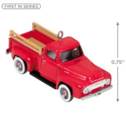 Hallmark Mini Lil' American Trucks 1954 Mercury M-100 2023 Metal Ornament, 0.75" -Hallmark popular shop Mercury M100 Truck Keepsake Ornament 1299QXM9159 03