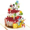 Hallmark Disney Mickey Mouse Cake 3D Pop-Up Birthday Card -Hallmark popular shop Mickey Mouse and Pluto Cake 3D PopUp Birthday Card 1499LAD2724 03