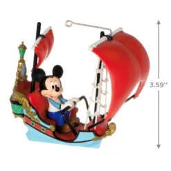 Hallmark Disney Peter Pan's Flight Off To Never Land! Ornament -Hallmark popular shop Mickey Peter Pan Pirate Ship Keepsake Ornament 2199QXD6569 03