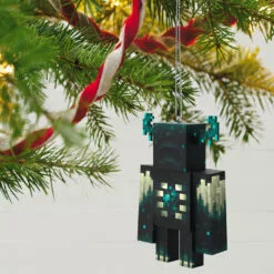Hallmark Minecraft Warden Ornament With Light -Hallmark popular shop Minecraft Warden Keepsake Ornament 1999QXI6347 02