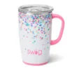 Swig Confetti Stainless Steel Travel Mug, 18 Oz. 1 Swig Confetti Stainless Steel Travel Mug, 18 Oz. -Hallmark popular shop Mini Dots on White Insulated Slim Travel Mug S102C18CN 01