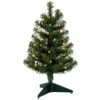 Hallmark Miniature Evergreen Pre-Lit Christmas Tree, 18.75" -Hallmark popular shop Miniature Green PreLit Christmas Tree 2499QSB6253 01