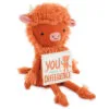 Hallmark MopTops Highland Cow Stuffed Animal With You Make A Difference Board Book -Hallmark popular shop MopTops Plush Cow Stuffed Animal Board Book 1KID1537 01
