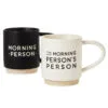Hallmark Morning Person Stacking Mugs, Set Of 2 -Hallmark popular shop Morning Person Stacking Mugs 1SNN1068 01