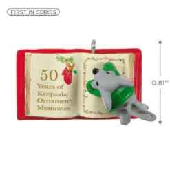 Hallmark Mini A Creature Was Stirring Special Edition Ornament -Hallmark popular shop Mouse on Storybook Keepsake Ornament 1099QGO2787 03