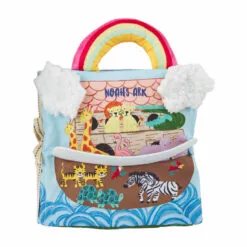 Mud Pie Noah's Ark Cloth Baby Book