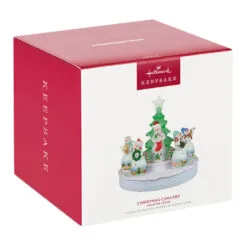 Hallmark Snowtop Lodge Christmas Concert Tabletop Decoration With Light And Sound -Hallmark popular shop Musical Snowmen Ornaments Keepsake Decoration 1QFM3929 04