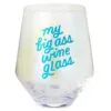 Hallmark Jumbo My Big Ass Stemless Wine Glass, 40 Oz. -Hallmark popular shop My Big Ass Stemless Wine Glass 1BIR1262 01