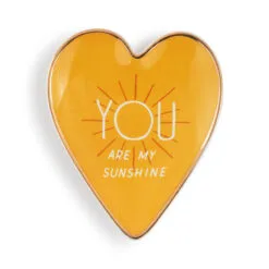 Demdaco My Sunshine Art Heart Trinket Dish
