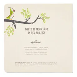 Hallmark My Zoo Board Book -Hallmark popular shop My Zoo Board Book for Kids 1BOK1486 02