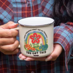 Natural Life Grow Through Ceramic Camp Mug, 16 Oz. 7 Natural Life Grow Through Ceramic Camp Mug, 16 Oz. -Hallmark popular shop Natural Life Grow Through Ceramic Camp Mug MUG465 03