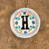Natural Life Initial Trinket Dish, H -Hallmark popular shop Natural Life Initial Trinket Dish DSH235 01