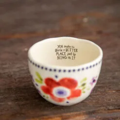 Natural Life Neroli Candle In Secret Message Dish -Hallmark popular shop Natural Life Secret Message Neroli Candle in Dish CNDL065 02